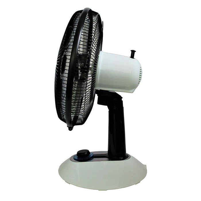 Fakir VC 25 SN trend / Tischventilator 38 cm, sehr leise, oszillierend 90°, 4-Leistungsstufen, 40 W