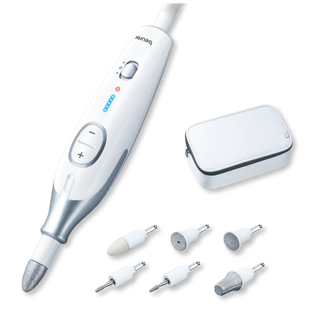Produktbild Maniküre-Pediküre-Set - Beurer MP 42 Maniküre/Pediküre Set für gepflegte  Hände und Füße, 7 hochwertige Aufsätze