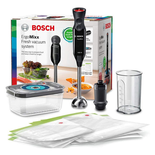 Produktbild Stabmixer - Bosch ErgoMixx MS6CB61V1 Stabmixer 1000 W Mixerset 1 l in Schwarz