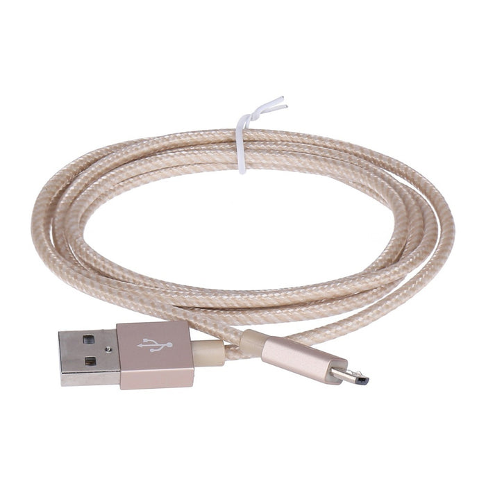 Belkin Premium MIXIT Metallic Micro-USB auf USB-A Datenkabel Ladekabel gold 1,2m