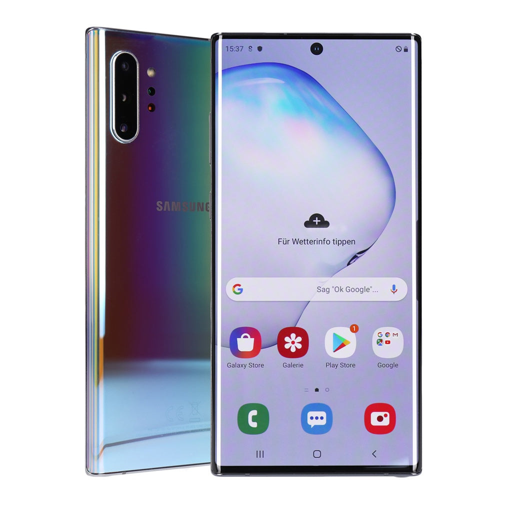 Produktbild Smartphone - Samsung Galaxy Note 10+ N975F/DS 256GB Aura Glow