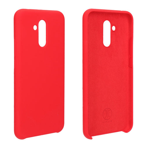 Produktbild Smartphone-Hülle - JT Berlin Liquid Silikon Case Schutzhülle Steglitz für Huawei Mate 20 Lite rot