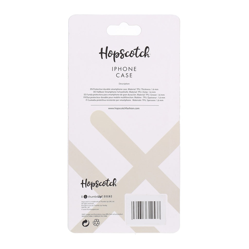 Produktbild Smartphone-Hülle - Hopscotch Silikon Case Schutzhülle grau für iPhone X/XS