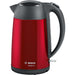 Bosch Wasserkocher SDA TWK3P424 1,7 L deep red/gr