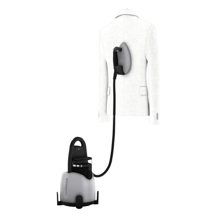 Laurastar Lift Xtra Aluminium Dampfbügelstation 2200 W 1,1 l Aluminium-Sockelplatte Schwarz, Grau