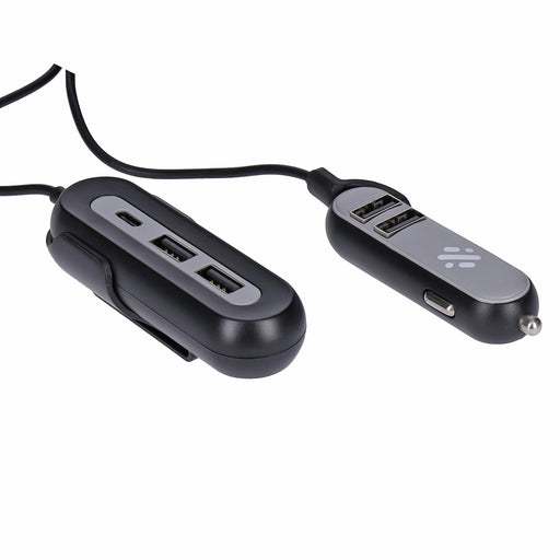 Produktbild USB-Adapter - Swipe 5 Port Car USB-Hub schwarz