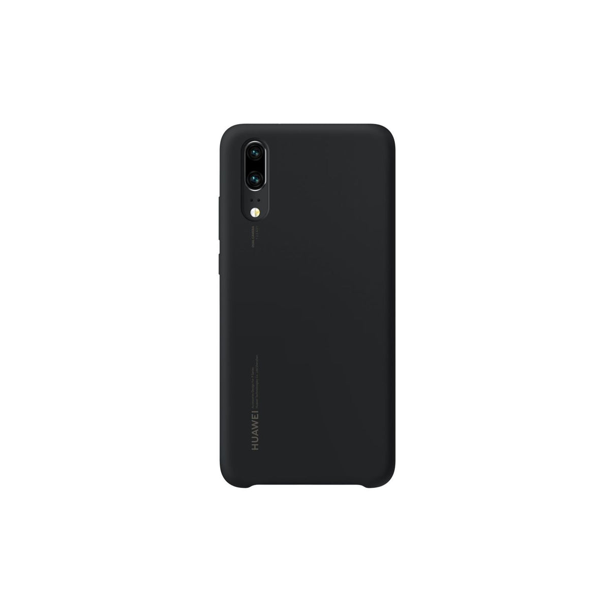 Produktbild Smartphone-Hülle - HUAWEI Silikon Case Schwarz passend für HUAWEI P20