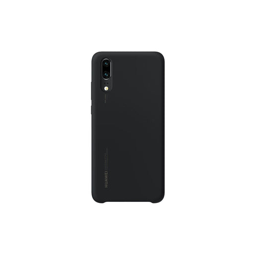 Produktbild Smartphone-Hülle - HUAWEI Silikon Case Schwarz passend für HUAWEI P20