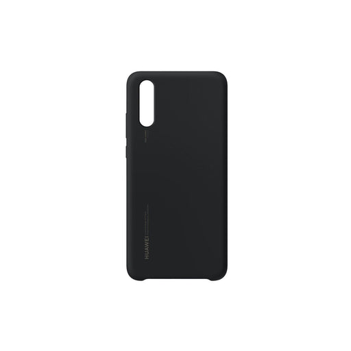 Produktbild Smartphone-Hülle - HUAWEI Silikon Case Schwarz passend für HUAWEI P20