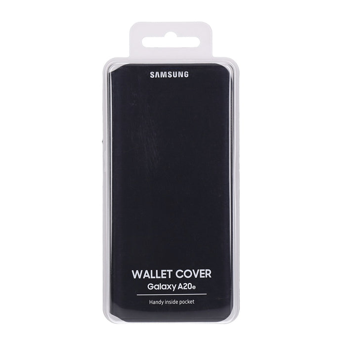 Samsung Wallet Cover für Galaxy A20e schwarz