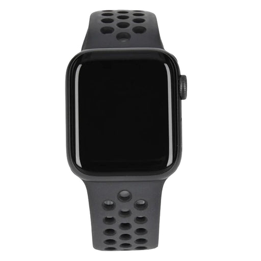 Produktbild Smartwatch - Apple Watch Series 5 Nike+ 44mm GPS + 4G Spacegrau Aluminiumgehäuse Sportarmband schwarz