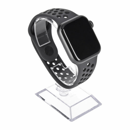 Produktbild Smartwatch - Apple Watch Series 5 Nike+ 44mm GPS + 4G Spacegrau Aluminiumgehäuse Sportarmband schwarz