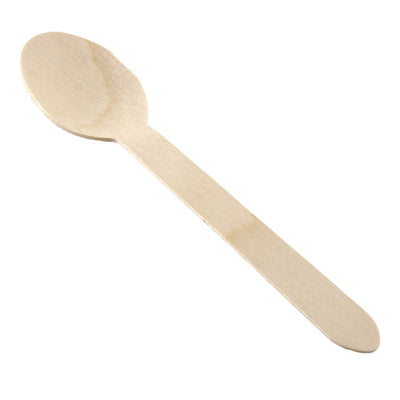 Holzlöffel Einwegbesteck Löffel 160mm 100 Stück Natur