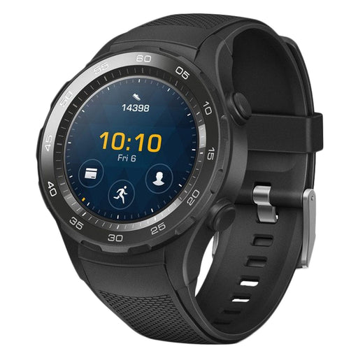 Produktbild Fitnessuhr - Huawei Watch 2 carbon black mit Sportarmband