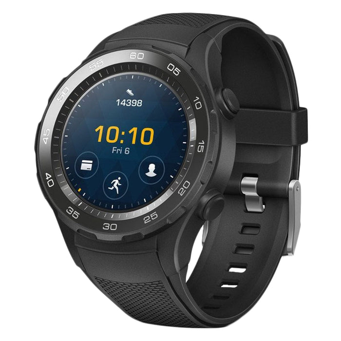 Huawei Watch 2 carbon black mit Sportarmband