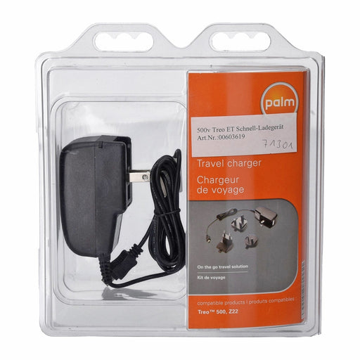 Produktbild Handy-Netzteile - Palm AD7112A Netzteil Reiselader Mini USB für Handy, Tablet, Navi schwarz