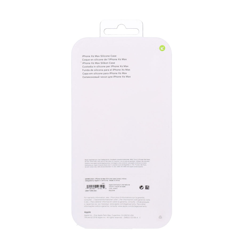 Produktbild Smartphone-Hülle - Apple Silikon Case für iPhone Xs Max Kanariengelb
