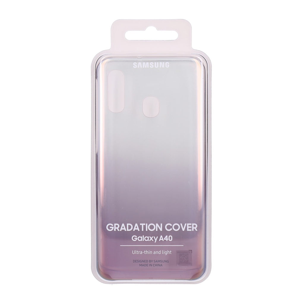 Produktbild Smartphone-Hülle - Samsung Gradation Cover Schwarz mit Farbverlauf passend für Galaxy A40