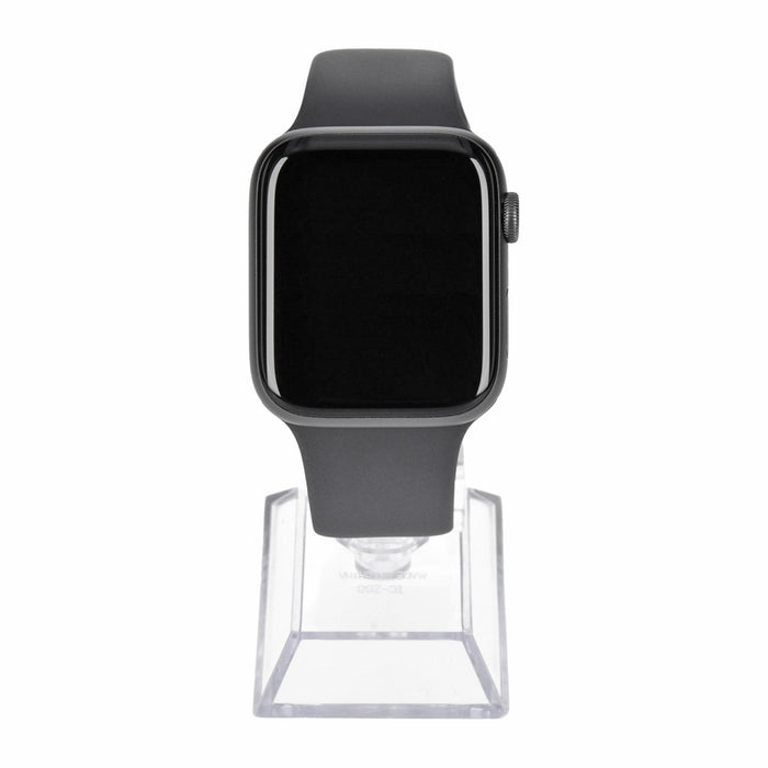 Apple Watch Series 5 44mm GPS + 4G Spacegrau Aluminiumgehäuse Sportarmband schwarz