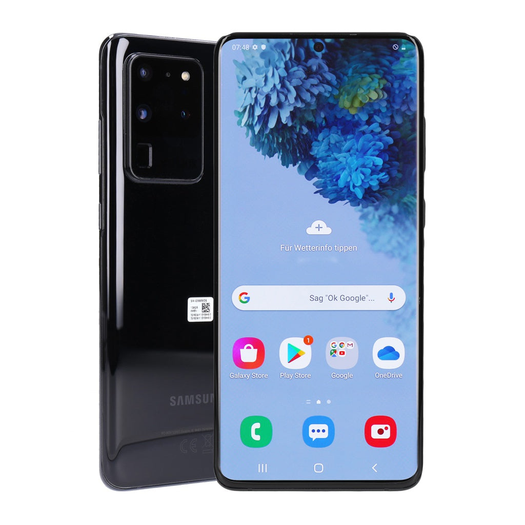 Produktbild Smartphone - Samsung Galaxy S20 Ultra 5G G988/DS 128GB Black