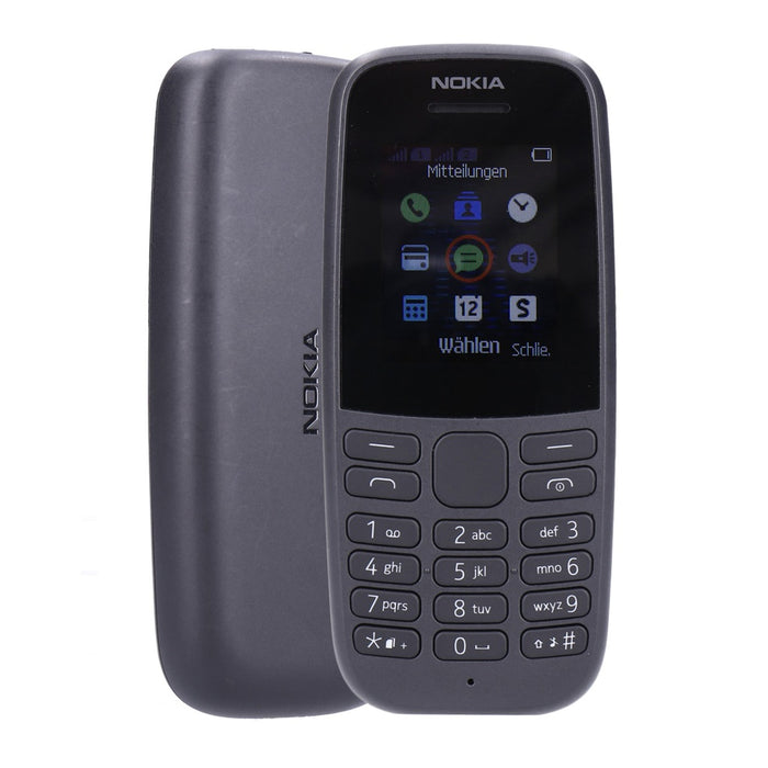 Nokia 105 2019 Dual-SIM Schwarz