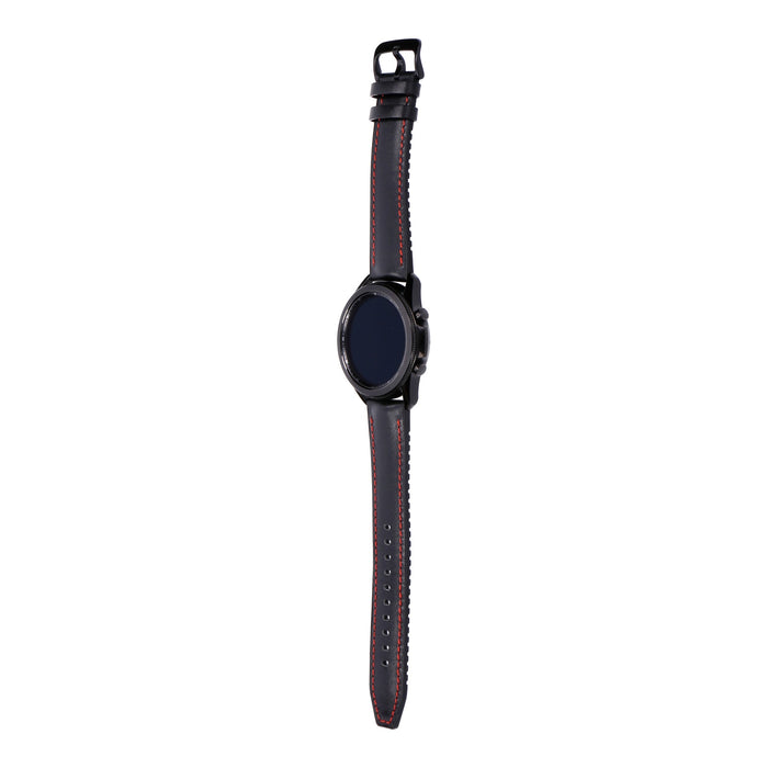 Samsung Galaxy Watch3 R840 45mm Schwarz Edelstahlgehäuse mit Lederarmband Schwarz