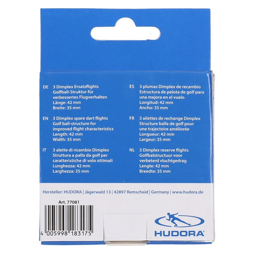 Produktbild Dart-Flights - HUDORA Dart Flights Dimplex 3 Stück
