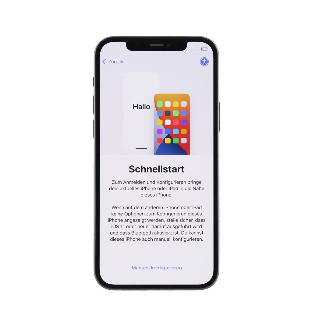 Produktbild Smartphone - Apple iPhone 12 mini 128GB Schwarz