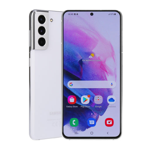Produktbild Smartphone - Samsung Galaxy S21 5G G991B/DS 128GB Phantom White