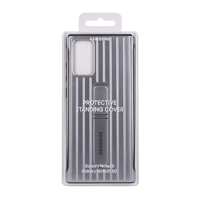 Protective Standing Cover für Galaxy Note 20 silber
