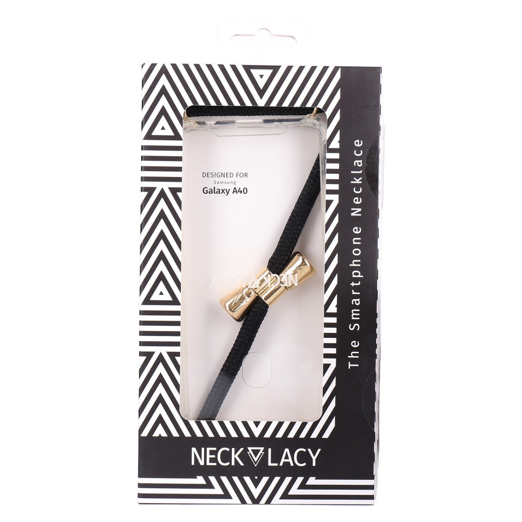 Produktbild Smartphone-Hülle - NECKLACY Necklace Case für Samsung Galaxy A40  schwarz