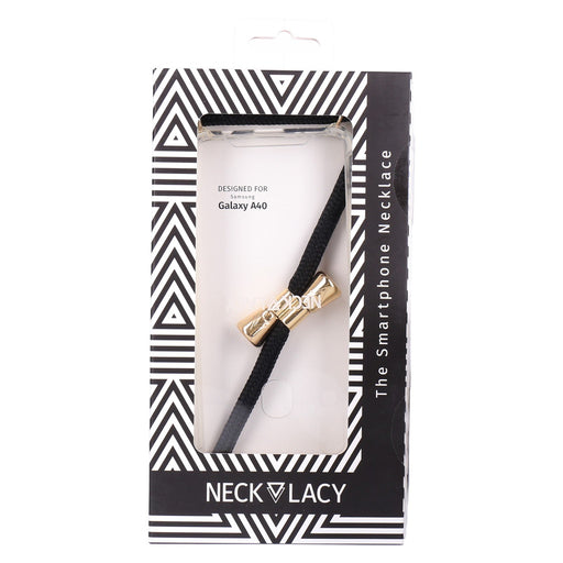 Produktbild Smartphone-Hülle - NECKLACY Necklace Case für Samsung Galaxy A40  schwarz