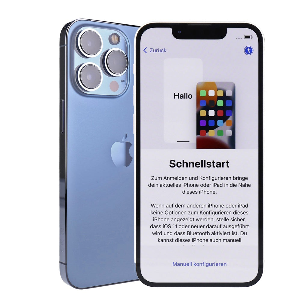 Produktbild Smartphone - Apple iPhone 13 Pro 128GB Sierrablau