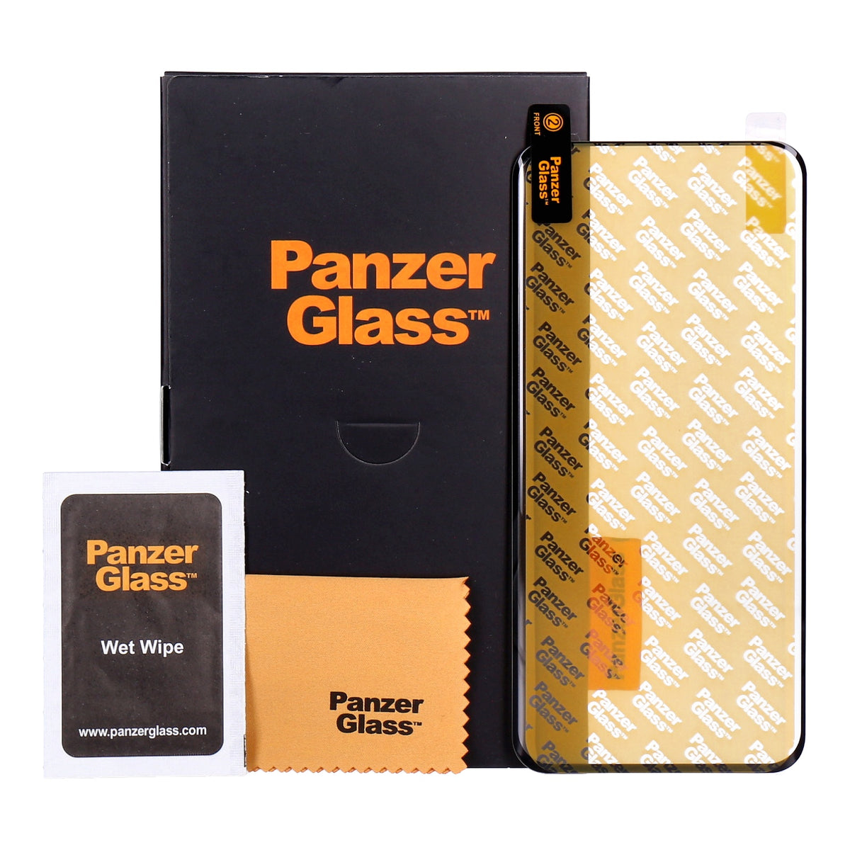 Produktbild Displayschutzfolie - PanzerGlass Displayschutz Xiaomi Mi 10 / 10 Pro E2E schwarz