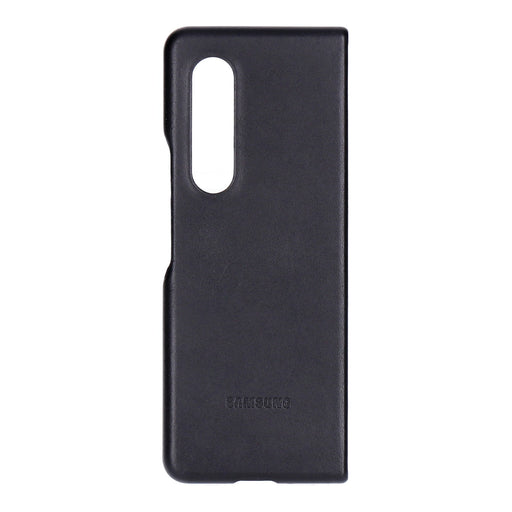 Produktbild Smartphone-Hülle - Samsung Galaxy Z Fold3 Leder Cover schwarz