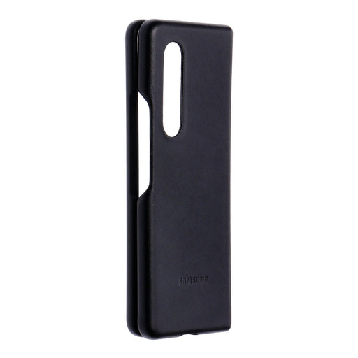 Produktbild Smartphone-Hülle - Samsung Galaxy Z Fold3 Leder Cover schwarz