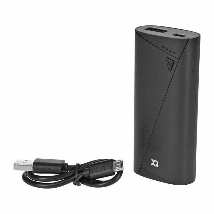 Xqisit Powerbank Externer Akku 5200mAh in schwarz