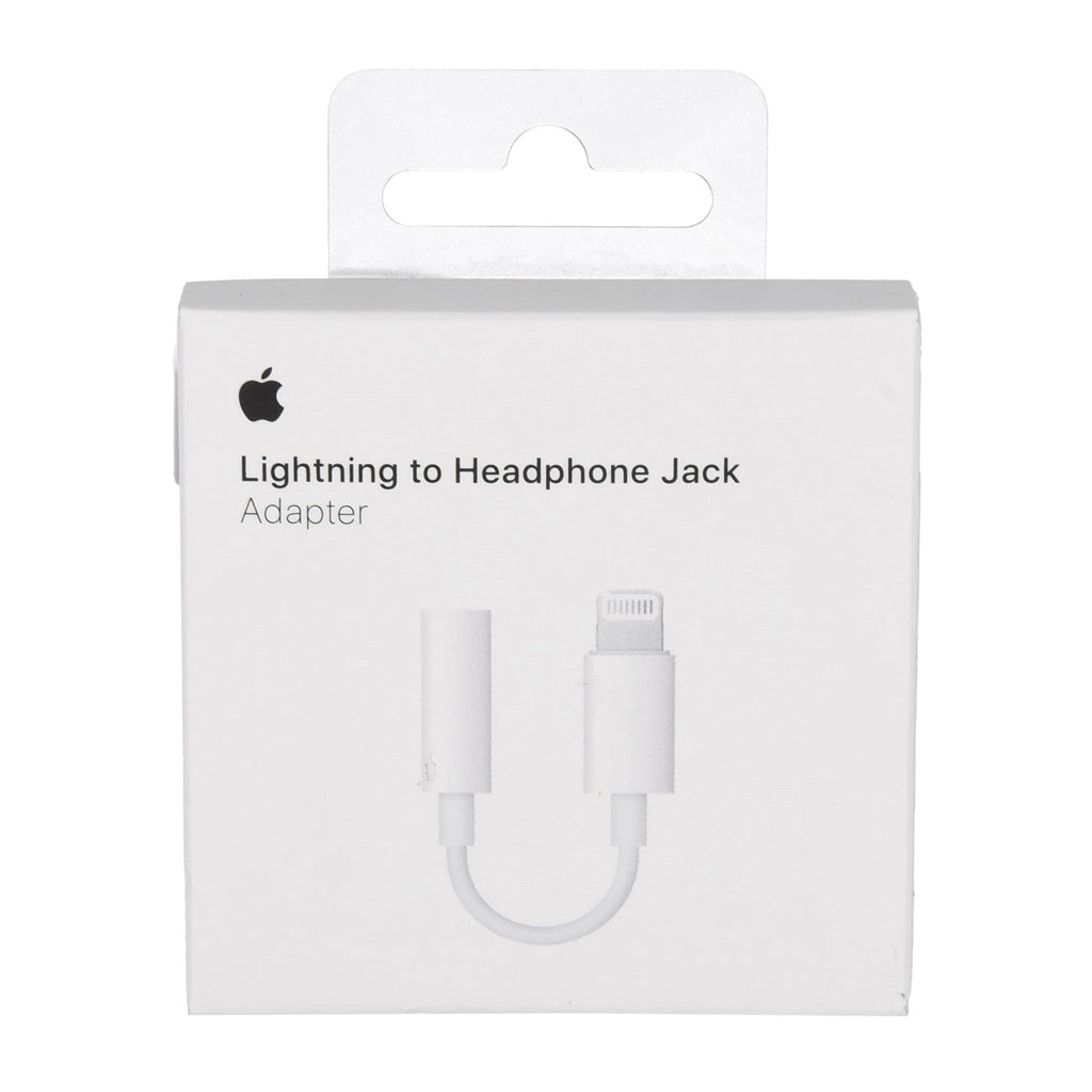 Produktbild Audio-Adapter - Apple MMX62ZM/A Lightning auf 3.5 mm Headphone Jack Adapter weiß
