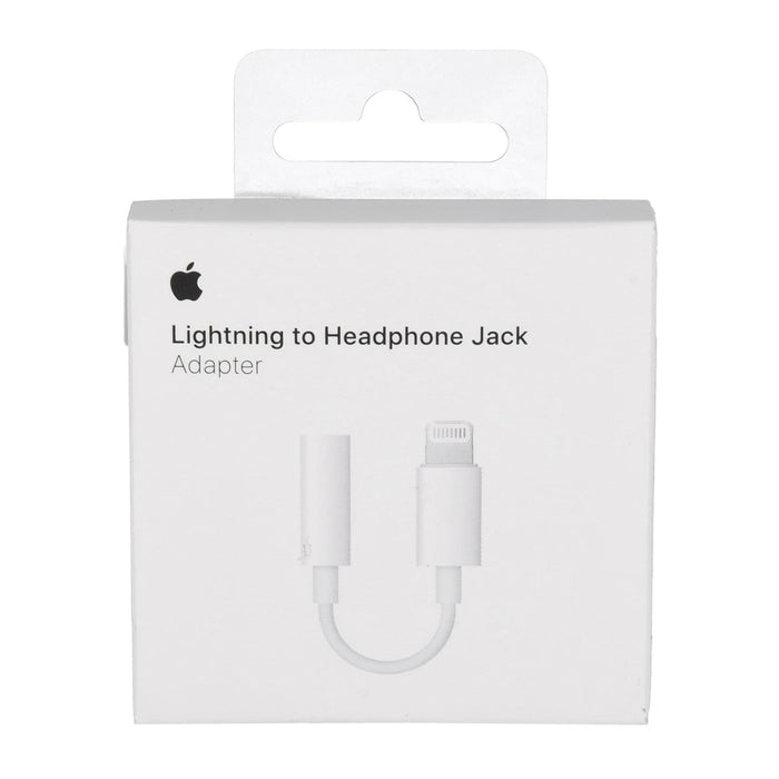 Apple MMX62ZM/A Lightning auf 3.5 mm Headphone Jack Adapter weiß