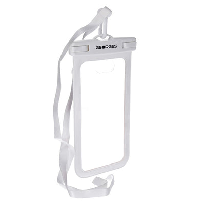 Wasserdichte Handyhülle TPU 6,5"  Weiß