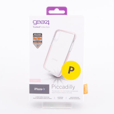 Piccadilly Cover für iPhone X rose gold transparent