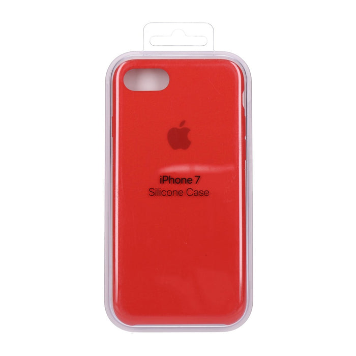 Apple Silikon Case iPhone 7 rot