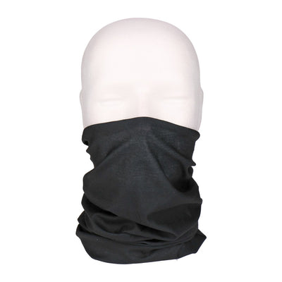 Multifunktionstuch, Bandana Schlauchschal, als UV-Schutz, Outdoor Halstuch oder Stirnband, unisex black