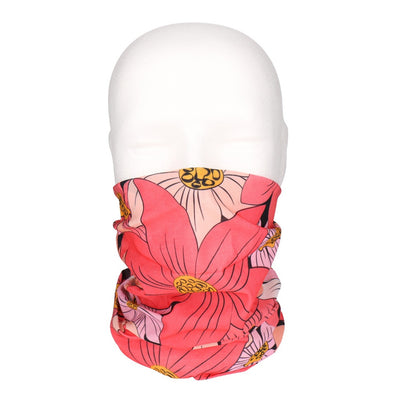 Multifunktionstuch, Bandana Schlauchschal, als UV-Schutz, Outdoor Halstuch oder Stirnband, unisex flower 2