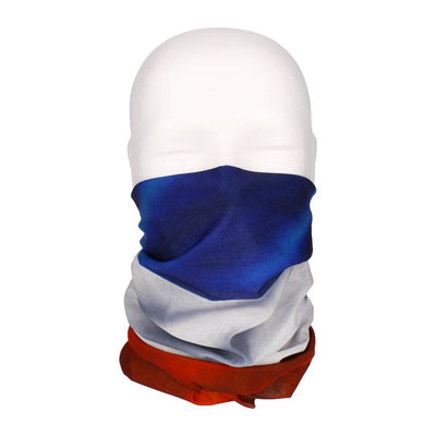 Multifunktionstuch, Bandana Schlauchschal, als UV-Schutz, Outdoor Halstuch oder Stirnband, unisex France