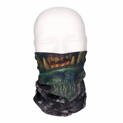 Multifunktionstuch, Bandana Schlauchschal, als UV-Schutz, Outdoor Halstuch oder Stirnband, unisex monster
