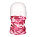 TP Multifunktionstuch, Bandana Schlauchschal, als UV-Schutz, Outdoor Halstuch oder Stirnband, unisex pink camouflage