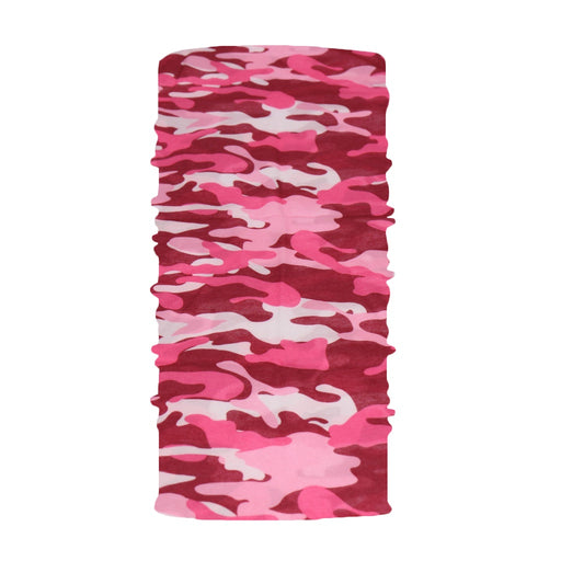 Produktbild Multifunktionstuch - TP Multifunktionstuch, Bandana Schlauchschal, als UV-Schutz, Outdoor Halstuch oder Stirnband, unisex pink camouflage