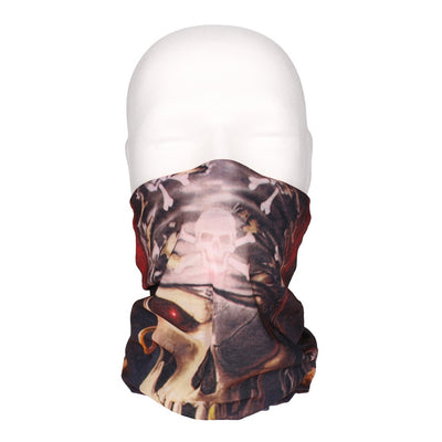 Multifunktionstuch, Bandana Schlauchschal, als UV-Schutz, Outdoor Halstuch oder Stirnband, unisex pirate 2