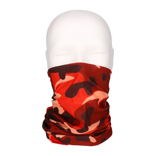 Produktbild Multifunktionstuch - TP Multifunktionstuch, Bandana Schlauchschal, als UV-Schutz, Outdoor Halstuch oder Stirnband, unisex red camouflage